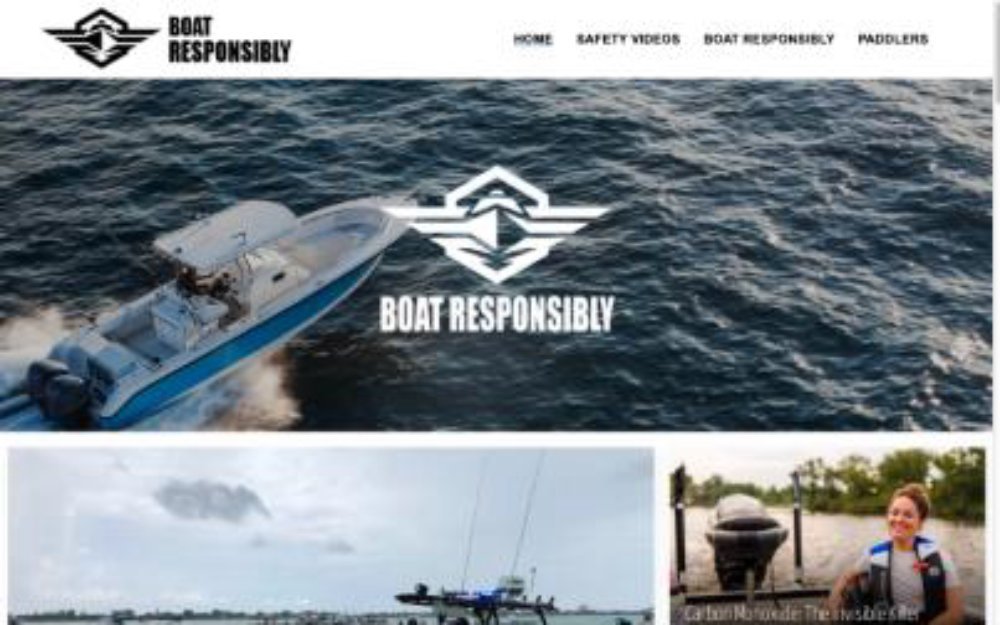 Boat Responsibly homepage